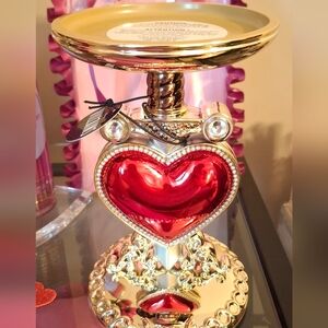 Bath and Body Works Evil Queen 3 Wick Heart Candle Holder